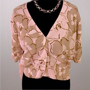 Crop sweater sz medium